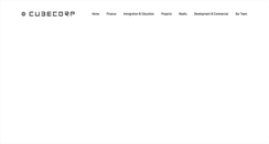 Desktop Screenshot of cubecorp.com